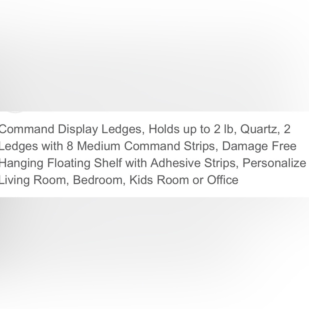 Command Display Ledges - Picture 7 of 7